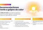 Provincia brinda recomendaciones para evitar el golpe de calor