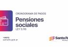 La Provincia dio a conocer el cronograma de pago de las pensiones sociales