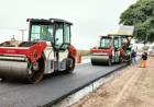  Etapa final: avanza la repavimentación de la Ruta 80 en el departamento San Jerónimo
