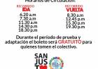 San Justo//El próximo 30 de septiembre comienza a circular el nuevo transporte público municipal 