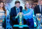 En la Semana Invencible, las copas de la Selección Argentina se exhiben en la Casa de Gobierno
