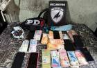 Seguridad: un detenido, secuestro de droga y dinero en efectivo en barrio Coronel Dorrego