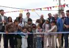 Hace un año una escuela, ahora pavimento: Pullaro inauguró otra obra clave en Monte Vera