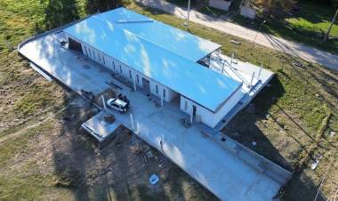 El nuevo Centro de Salud que construye la Provincia en Arroyo Leyes ya supera el 50 por ciento de avance