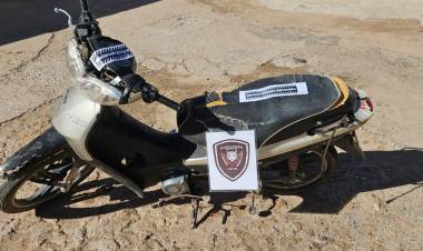 San Justo//Secuestro de motovehículos 