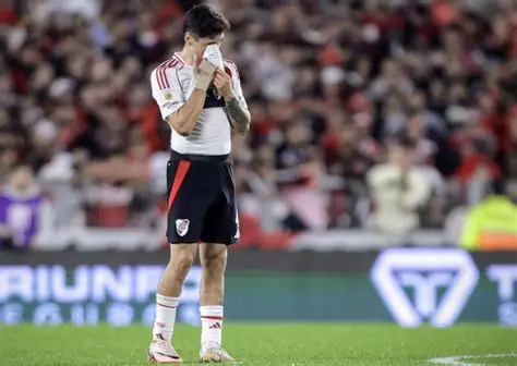 Alarma en River y la Selección: Montiel terminó lesionado y será evaluado