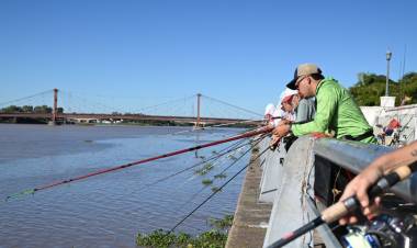 Con más de 220 pescadores, se desarrolló la primera fecha de la Copa Santa Fe de Pesca