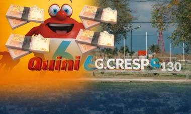 Un vecino de Gobernador Crespo ganó más de $3.760 millones en el Quini 6
