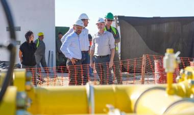 Provincia concretó la conexión del Gasoducto Metropolitano: “No parar la obra pública es una decisión estratégica”, dijo Puccini
