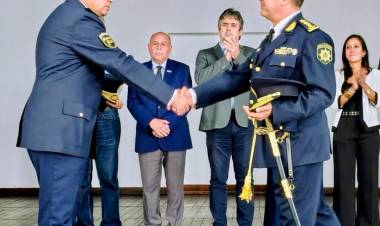 Asumió Carlos Pagano como subjefe de Policía