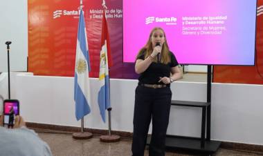 Provincia firmó convenios para fortalecer los Puntos Violetas en todo el territorio