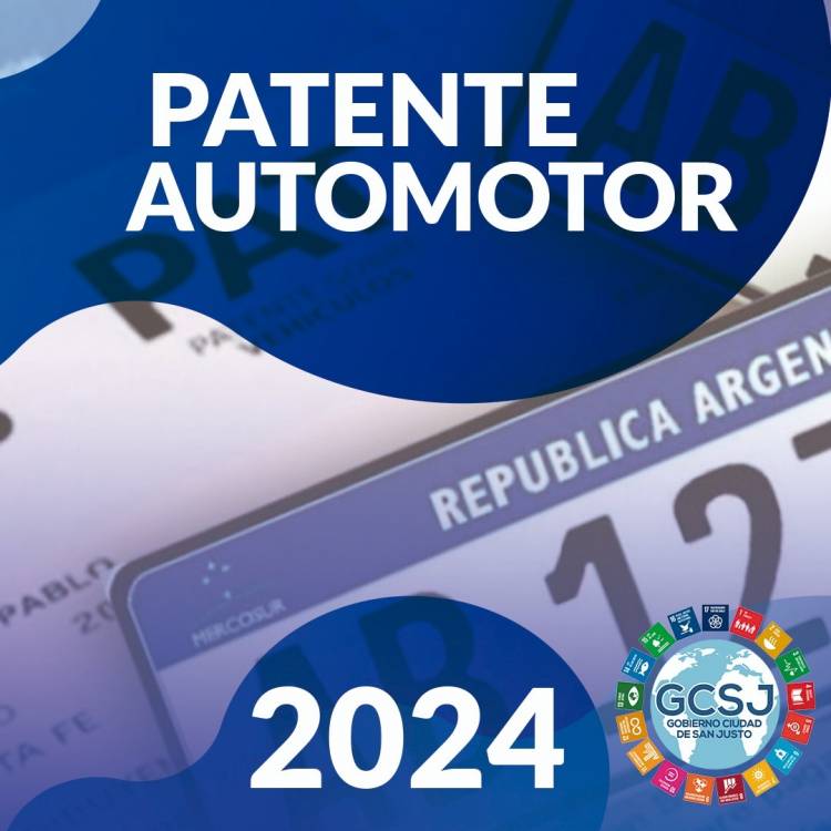 PATENTE AUTOMOTOR AÑO 2024.