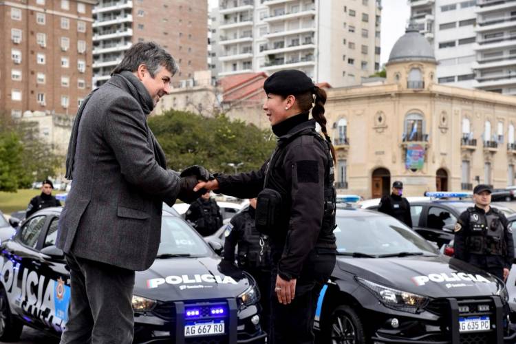 Rosario: 131 nuevos móviles de la Policía de Santa Fe