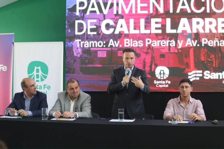 Acuerdo Capital: siete ofertas para  la pavimentación de calle Larrea que financiará Provincia