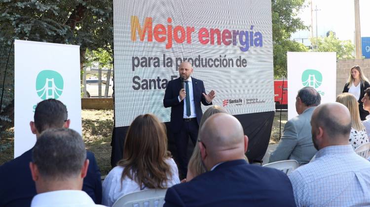 Provincia invierte más de $ 2.600 millones para darle energía al Parque Industrial Los Polígonos l de Santa Fe