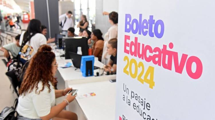 Transporte informó hasta cuándo estará vigente el Boleto Educativo 2024