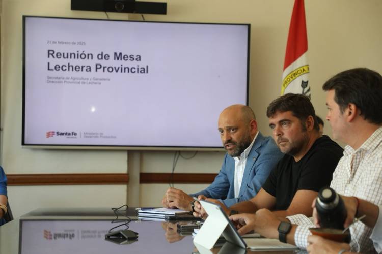 Mesa Provincial de Lechería: ampliar la exportación, uno de los ejes centrales de la primera reunión del año