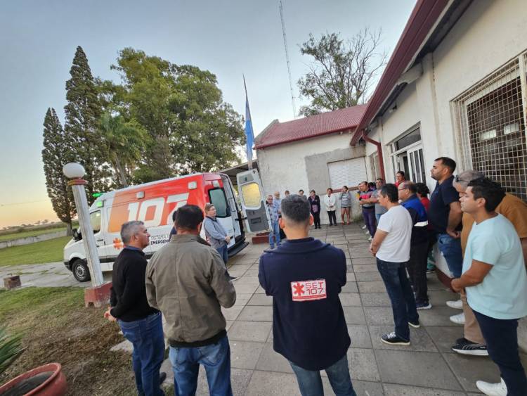 LA AMBULANCIA DE VERA Y PINTADO ES REALIDAD