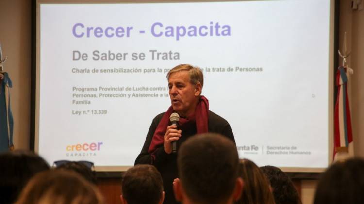 Provincia desarrolla jornadas de capacitación y concientización en torno a la problemática de la trata de personas