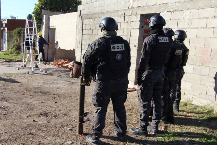 Microtráfico: derribaron el cuarto búnker de drogas en Frontera