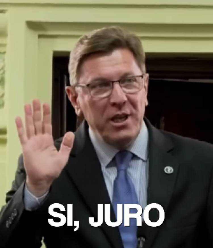 Rodrigo Borla// ¡Si, JURO! Siento una felicidad y orgullo inmenso por haber representado al Departamento San Justo y a todo el pueblo de la Provincia Invencible de Santa Fe en este proceso histórico.