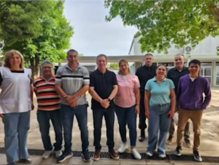 Rodrigo Borla//EL TRABAJO DIARIO QUE UNE AL DEPARTAMENTO