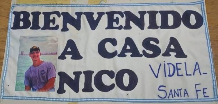 Joven de Videla regresa luego de una gran experiencia.