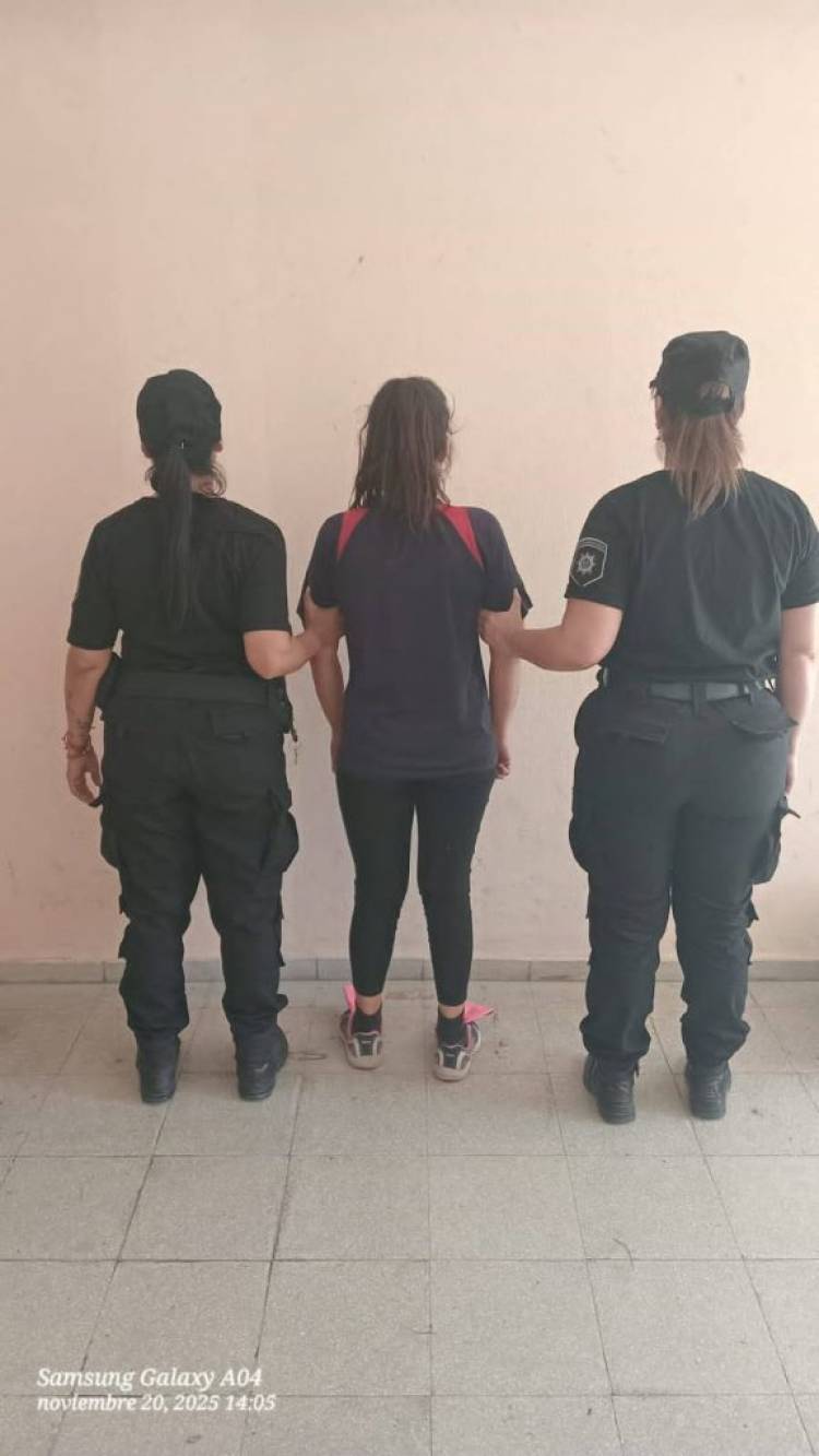 Recupero de elementos y una aprehendida.