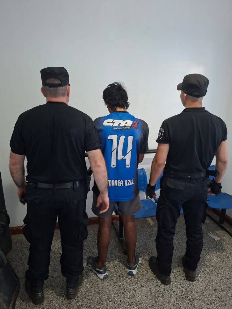 San Justo//Un sujeto aprehendido por hurto en zona céntrica 
