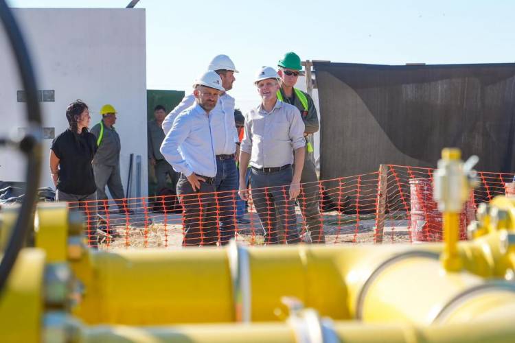Provincia concretó la conexión del Gasoducto Metropolitano: “No parar la obra pública es una decisión estratégica”, dijo Puccini
