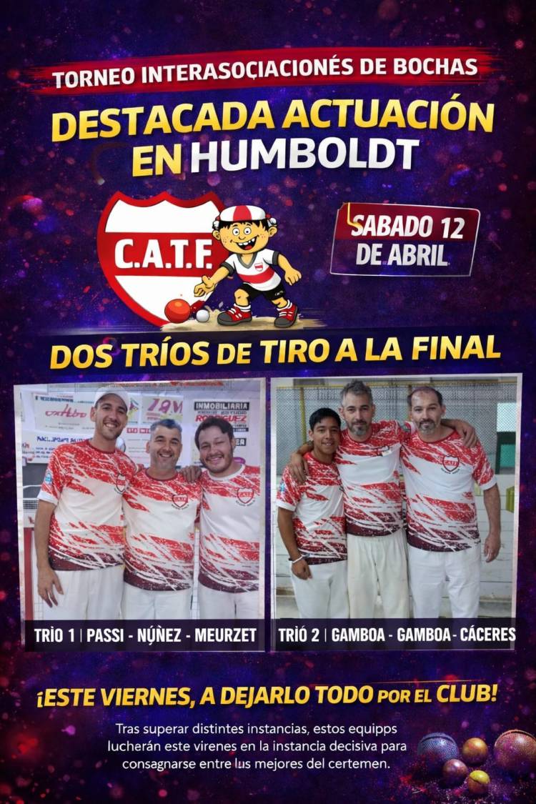  Destacada participación en el Torneo Interasociaciones de Bochas en Humboldt