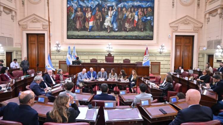 Puccini detalló a legisladores las gestiones por la concesión de la hidrovía, puso foco en Rosario y adelantó el nuevo Puerto de Villa Ocampo