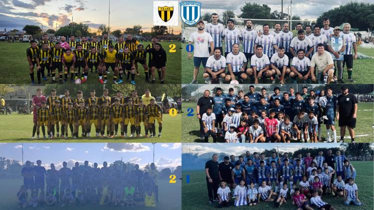 Superclásico del finde: emociones y resultados cruzados entre Sportivo y Polideportivo