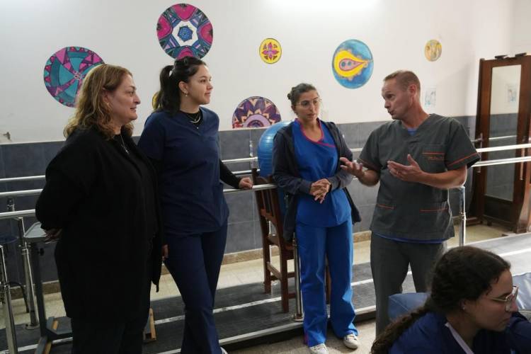 Hospital Vera Candioti: la obra de la nueva sala de Rayos X alcanzó un 80 porciento avance