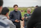 Departamento Belgrano: Pullaro visitó establecimientos productivos afectados por el temporal
