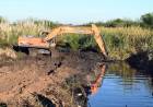 Prevención hídrica: en un año de abundantes precipitaciones, Provincia y Municipalidad ya limpiaron 155 kilómetros de canales