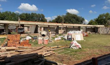 Otra que abandonó Nación: la Provincia reactivó la construcción del nuevo edificio para la Escuela “Julio Maiztegui” de Pueblo Andino