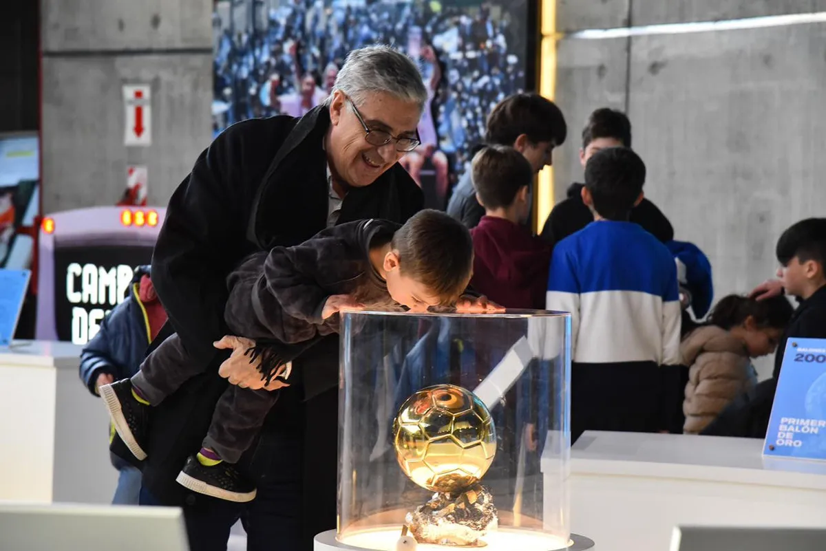 Messi, protagonista de una muestra fotográfica en el Molino Fábrica Cultural