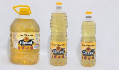 Assal emitió una alerta alimentaria por la comercialización de un aceite de girasol marca San Vicente