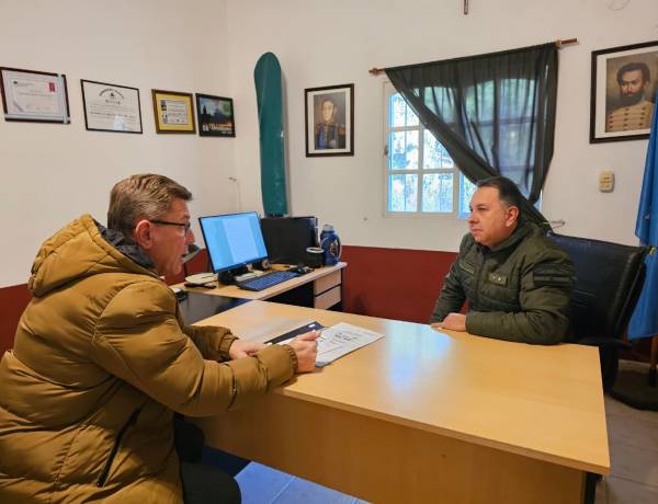 PARA BORLA ES “FUNDAMENTAL Y MUY NECESARIA LA TAREA DE GENDARMERÍA NACIONAL EN EL TERRITORIO”.