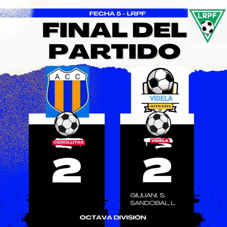  8va Categoría//Polideportivo Videla 2-Cebollitas 2"