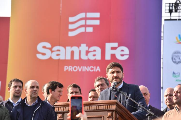 El gobernador Pullaro encabezó la inauguración de Agroactiva en Armstrong