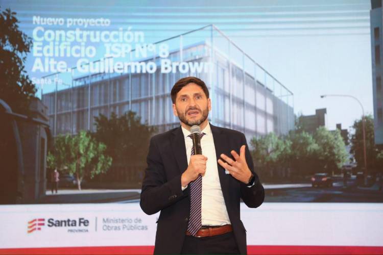 Instituto Almirante Brown: Provincia presentó el nuevo proyecto para el edificio educativo