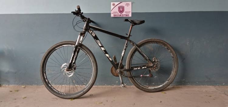 San Justo//Se recupera bicicleta sustraída  