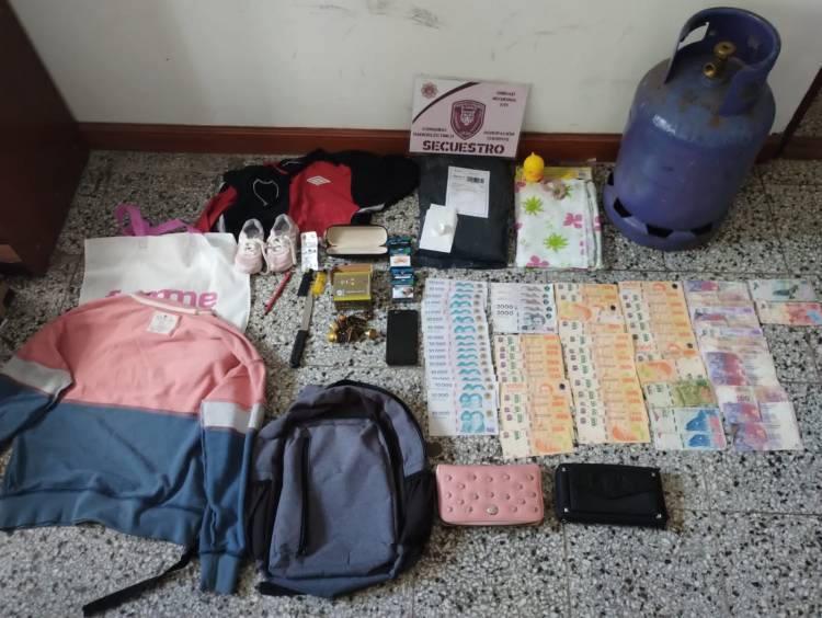 San Justo//Aprehendieron a sujeto por sustraer elementos en Barrio Jardín 