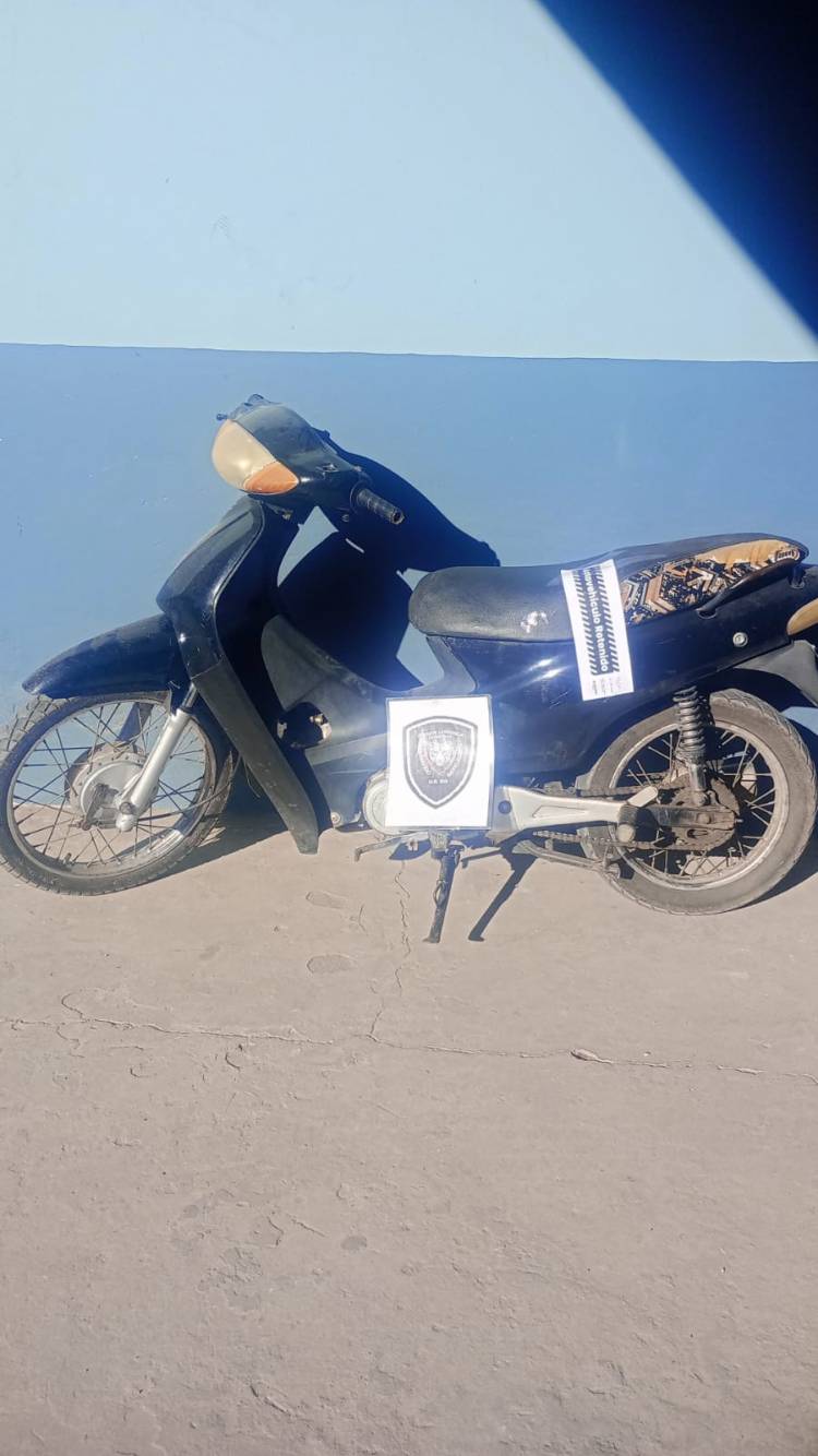 San Justo//Retención de motovehículo