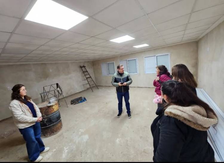 BORLA RECORRIÓ OBRA PÚBLICA Y SE REUNIÓ CON INSTITUCIONES EN VIDELA.