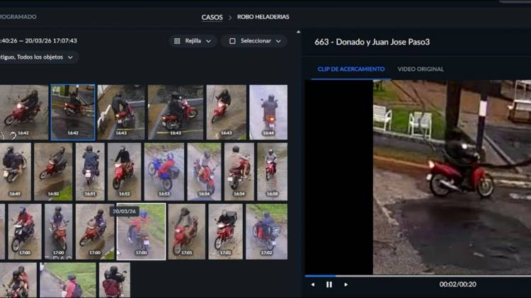Así fue como el sistema Lince siguió paso a paso al “ladrón de las heladerías”
