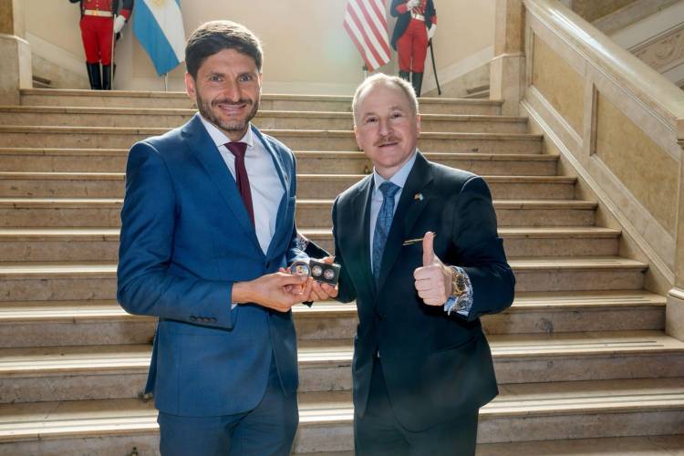 Fuerte elogio del embajador de Estados Unidos a la política de seguridad de Pullar
