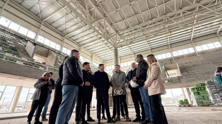 Pullaro recorrió obras de los Juegos Suramericanos en Rafaela: “Estas construcciones expresan una provincia que se pone de pie”